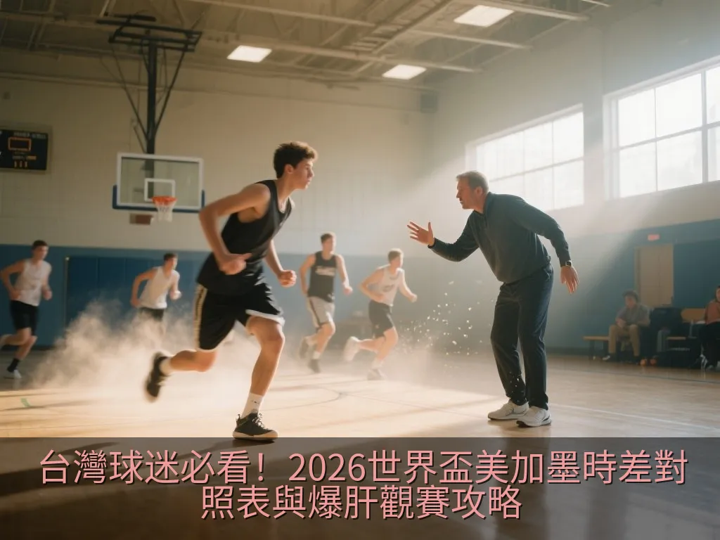 台灣球迷必看！2026世界盃美加墨時差對照表與爆肝觀賽攻略